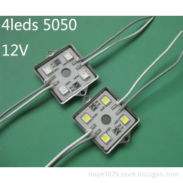 Waterproof 4LEDs SMD 5050 LED Module Light